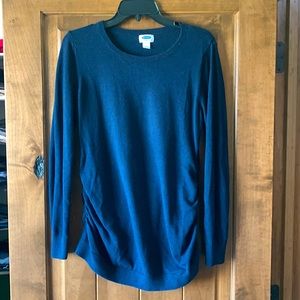 🔻PRICE DROP! Medium Navy Blue Long Sleeve Old Navy Maternity Shirt